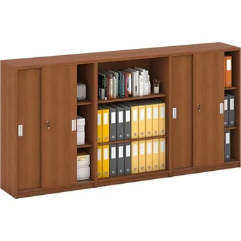 Kancelářská sestava Sestava skříní MIRELLI, Typ IV - třešeň