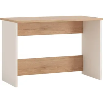 Psací stůl Moderní psací stůl OLMUE, san remo/bílý lesk + PROVĚŘENO zákazníky + vyzvednutí ZDARMA