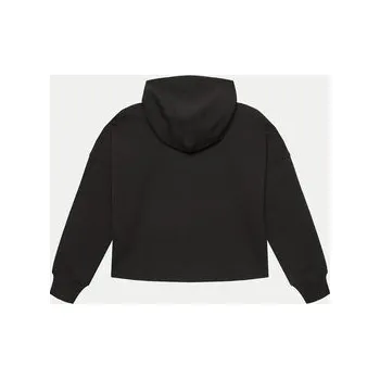 Pánské oblečení Calvin Klein Jeans Mikina Glitter Monogram IG0IG02543 Černá Relaxed Fit 8Y