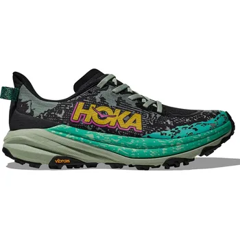 Dámská běžecká obuv Hoka Speedgoat 6 W black / aloe vera - UK 6