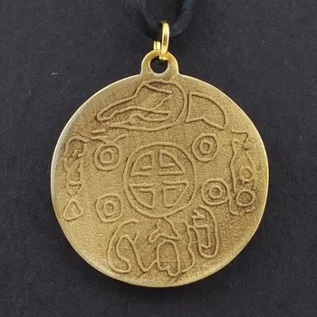 Přívěsek Přívěsek Amulet 02 Korejská mince štěstí