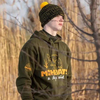 Pánská mikina MIKBAITS Mikina Fans Team - Mikbaits oblečení - Mikina Fans team zelená 3XL