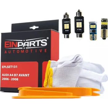 Osvětlení interiéru vozidel Sada LED žárovek do interiéru AUDI A4 B7 Avant (2006-2008)