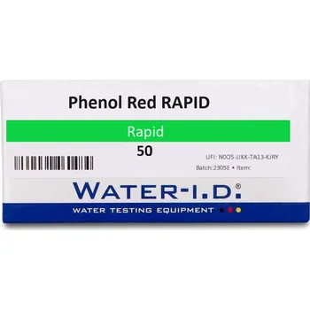 Phenol Red fenol RAPID, testovací tabletky pro měření hodnot pH pro Flexitester a Pooltester Balení: 50 Ks