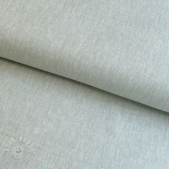 Len s bavlnou Fishbone light mint