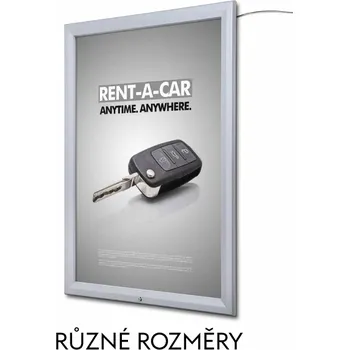 Reklamní Venkovní LED světelná plakátová vitrína Formát A1 (SCTLA1PH)