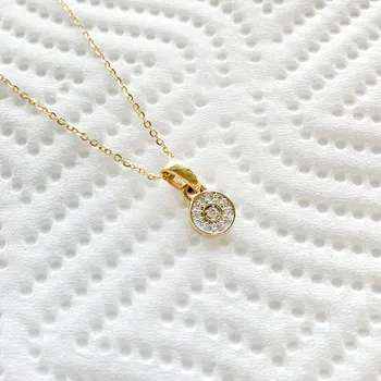 Přívěsek Přívěs ploška s brilianty