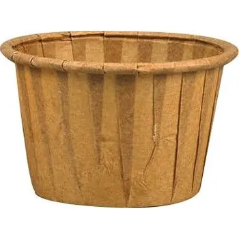 Jednorázové nádobí FINGERFOOD papírová mistička kraft FirstPack 30/40/28mm 29ml 200ks