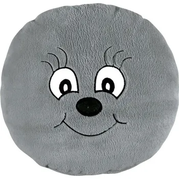 Dekorativní polštářek Bellatex Polštářek Kulička Šedá