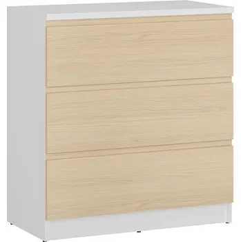 Komoda Komoda ZAIRE 3S, alpská bílá/dub vincenzo + vyzvednutí ZDARMA