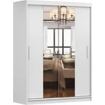 Šatní skříň OTONA 01 se zrcadlem, bílá +možnost VÝNOSU + vyzvednutí ZDARMA