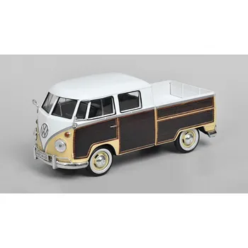 autíčko Volkswagen Type 2 T1 Service Pick up Gulf 1:24 - MOTORMAX VW T1 Type 2 Service Pick-up Gulf - kovový model auta
