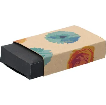 Jednorázové nádobí Reklamní CreaSleeve Kraft 347 papírový kraftový rukáv na zakázku, přírodní