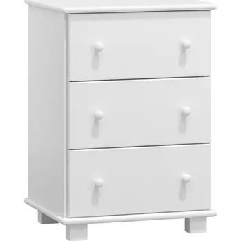 Komoda Komoda NEFTYS 14, hloubka 42 cm, masiv borovice, moření: bílé + vyzvednutí ZDARMA