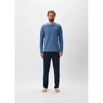 Pánské pyžamo Pánské pyžamo 111791 4R567 61436 tm. modré - Emporio Armani XL