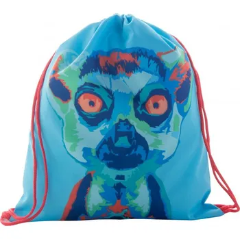 Sportovní vak Reklamní CreaDraw Kids vak na stažení šňůrkou pro děti, červená