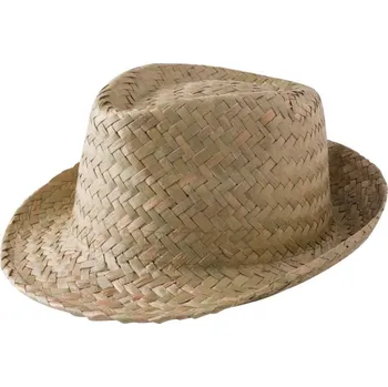 Klobouk Reklamní Strawra slámový klobouk, béžová