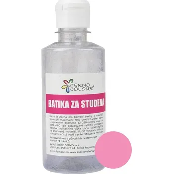 Speciální výtvarná barva Batika za studena č. 11 růžová, 15 g, 250 ml