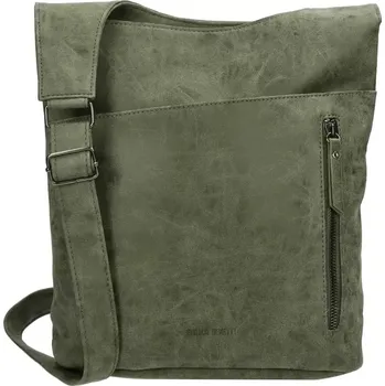 Dámská zelená crossbody kabelka Enrico Benetti Zoë 66914 – elegantní kabelka pro každodenní nošení s nastavitelným popruhem | Cooltovka.cz