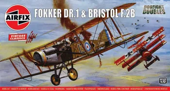 Plastikový model Airfix Fokker DR.1 & Bristol F.2B 1:72