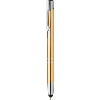 Reklamní Tunnel dotykové kuličkové pero, zlatá