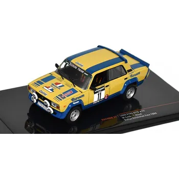 autíčko Lada 2105 VFTS #11 Rallye Valašskaá Zima 1984 Lank/Miloš 1:43 Lada 2105 VFTS No.11 Lank/Miloš Rallye Valašskaá Zima 1984 - kovový model auta