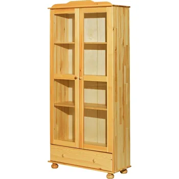 police Vitrína FROMME 2D1S, masiv borovice + vyzvednutí ZDARMA