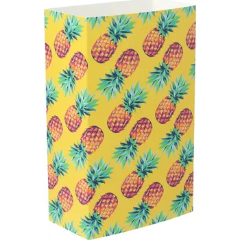 Jednorázové nádobí Reklamní CreaSleeve 218 papírový rukáv na zakázku, bílá