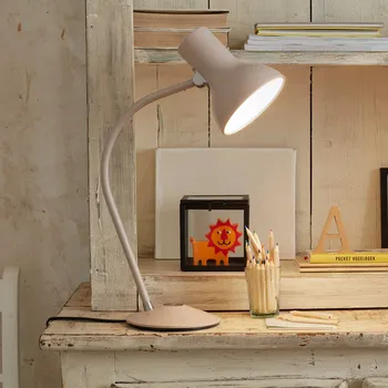 Lampička Anglepoise Type 75 Mini stolní lampa, šedá - Ø základny 15 cm; stínítko - výška 15 cm, Ø 13 cm; délka přívodního kabelu 180 cm 1 x 6 W LED - Doprava zdarma