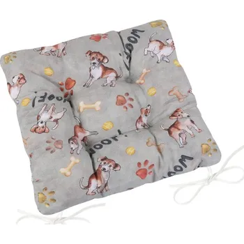 Podsedák Bellatex Sedák EMA prošívaný Šedá,Béžová