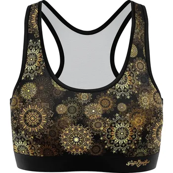 Funkční sportovní podprsenka GOLDEN EYE - Žlutá / S