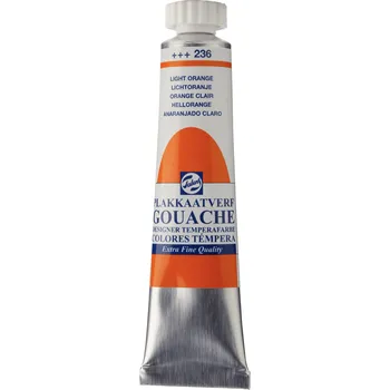 Speciální výtvarná barva TALENS Kvašová barva Gouache Extra Fine - 236 Light Orange Objem: 20 ml