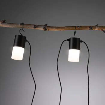 Lampička Paulmann Plug & Shine venkovní světelný řetěz Tubs antracit 3xE14 - Vzdálenost mezi ohnisky 200 cm antracitová, bílá 3 x 2 W LED - Doprava zdarma