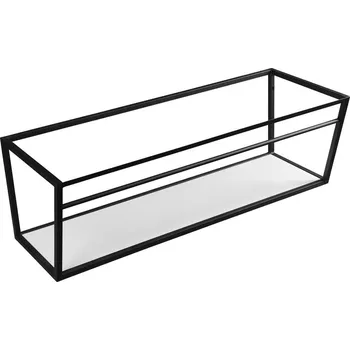 Nábytek SKA konstrukce s policí 1200x400x460mm, černá mat