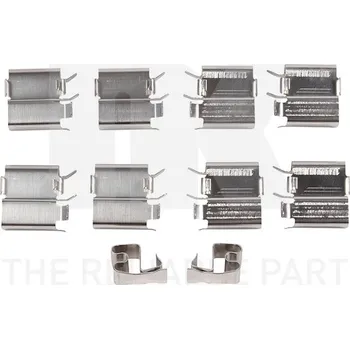 Brzdový systém Sada příslušenství, obložení kotoučové brzdy NK 7932244