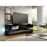 TV stolek DARDOK, černá/černý lesk, 5 let záruka + vyzvednutí ZDARMA