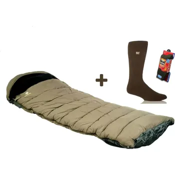 Spacák GIANTS FISHING Spací pytel 4 Season Plus + HEAT HOLDERS Termo izolační ponožky ZDARMA!!