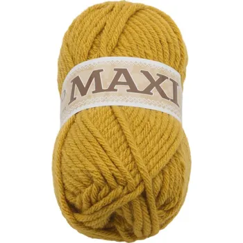 Příze Bellatex Příze JUMBO MAXI Hořčicová