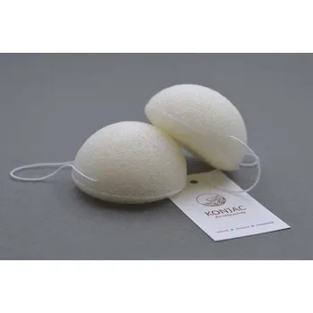 Pleťový krém Konjac - Bílá houbička obličejová