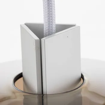 Prandina Luisa S1 dimm závěsné 2700K bílá/růžová - Ø baldachýn 16 cm růžová, bílá matná 1 x 8 W LED - Doprava zdarma