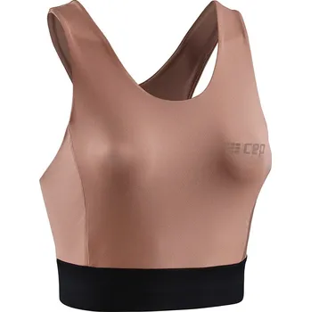 Dámský top CEP Training Crop Top Rose M