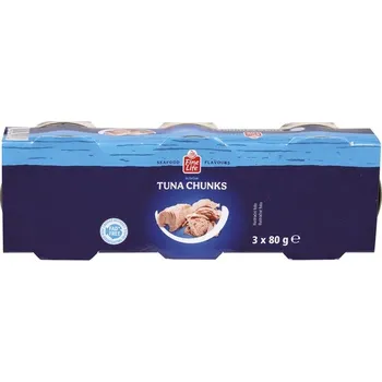 Fine Life Tuňák kousky ve vlastní šťávě 3x80g