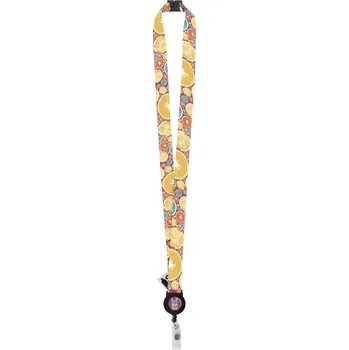 Reklamní Subyard YoYo A Safe RPET lanyard se sublimací na zakázku, bílá