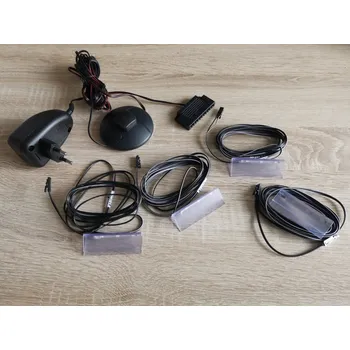 Příslušenství pro LED osvětlení LED osvětlení na skleněnou polici - 4 ks, barva studená bílá + vyzvednutí ZDARMA