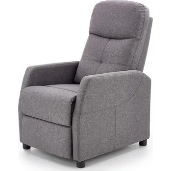 Křeslo Relaxační křeslo LETAVIA, tmavě šedá + vyzvednutí ZDARMA