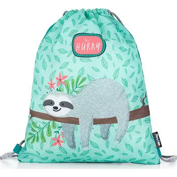 Školní sáček Sáček na cvičky Karton P+P - Lenochod