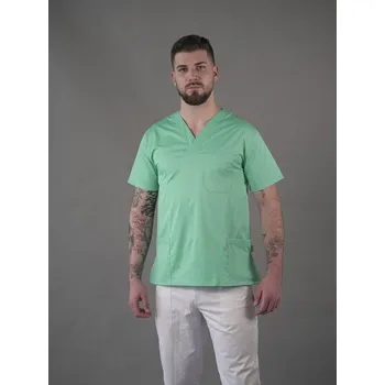 Zdravotnický oděv Perlička® Zdravotnická košile DRAHOŠ Máta Barva: Mátová, Velikost: 48