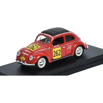 autíčko Volkswagen Beetle #262 Rally Panamericana 1954 1:43 VW Beetle Maggiolino No.262 Rally Panamericana 1954 - kovový model auta