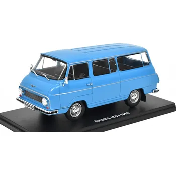 autíčko Hachette Škoda 1203 1968 1:24 - časopis Nezapomenutelné auta #46 s modelem Škoda 1203 1968 - kovový model auta