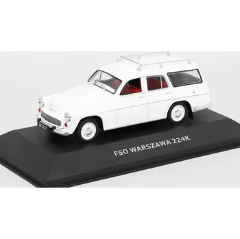 autíčko FSO Warszawa 224K 1:43 - DeAgostini Legendy FSO časopis s modelem #55 FSO Warszawa 224 K - kovový model auta